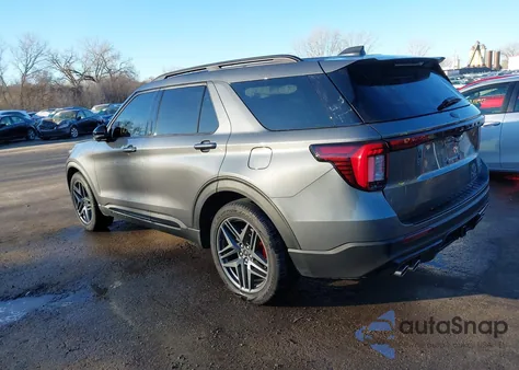2025 Ford Explorer St из США, поврежденный, VIN 1FMWK8GC8SGA15564